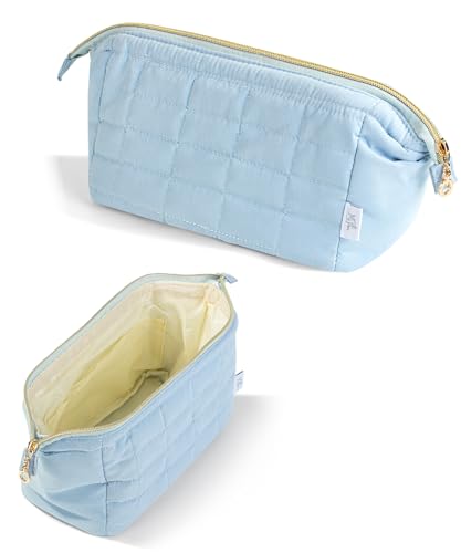 Große Make-up-Tasche für Damen, weit geöffnet, Reise-Kosmetiktasche, Organizer, Kulturbeutel für Kosmetik, Toilettenartikel, Zubehör Große Make-up-Tasche für Damen, weit geöffnet, Reise-Kosmetiktasche, Organizer, Kulturbeutel für Kosmetik, Toilettenartikel, Zubehör von Ms. pen