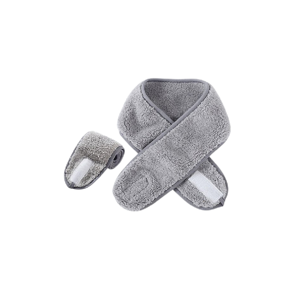 MsBlossom - Face Wash Headband - 1stück - Grey von MsBlossom