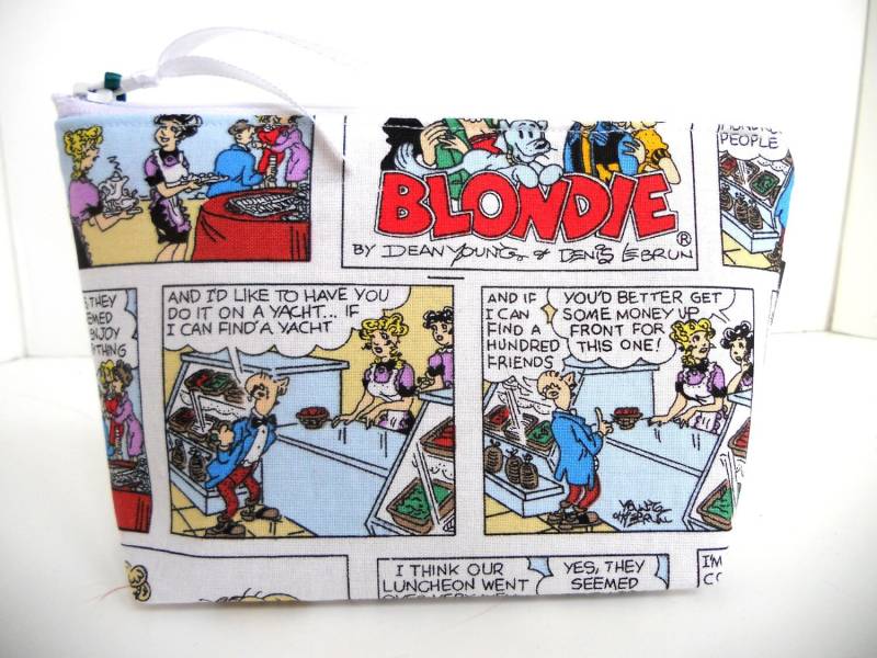 Blondie Comic Strip Make-Up/Münze/Aufbewahrung/Handytasche von MsKarenNY