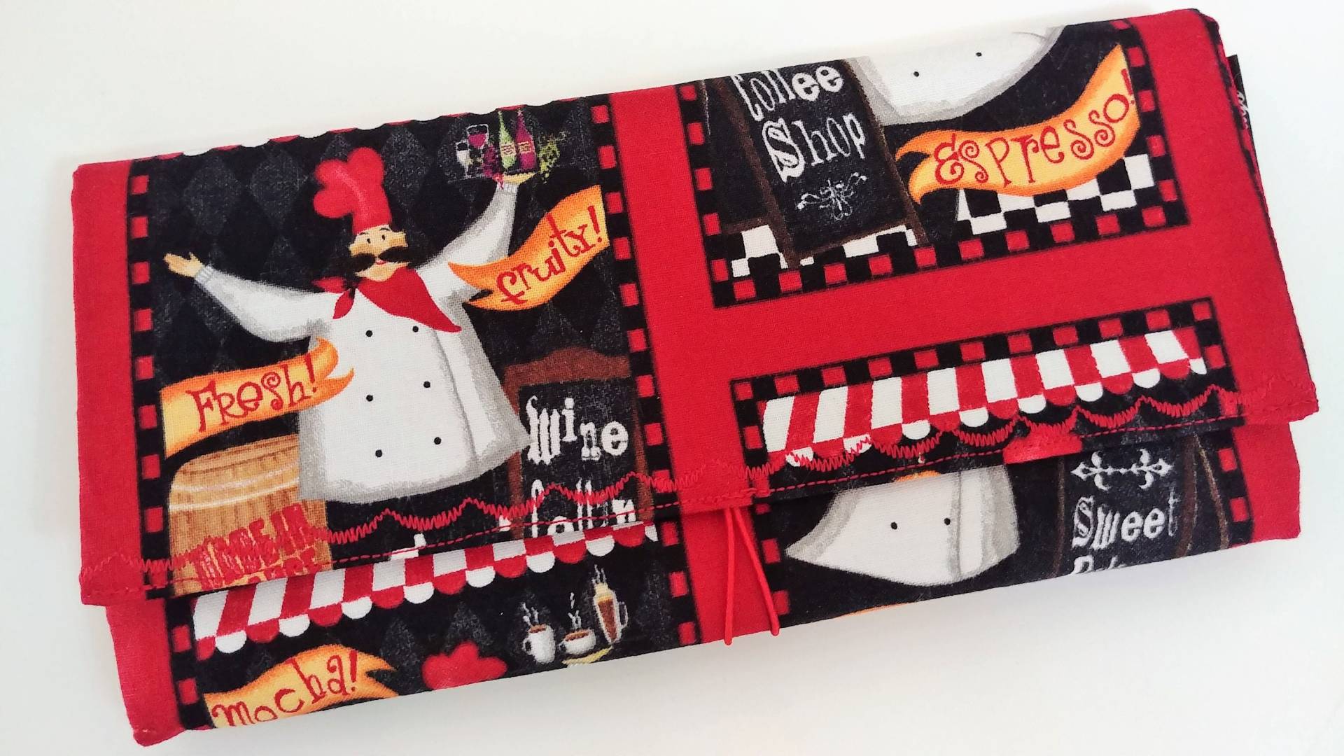 Coupon Organizer Drink Chef/Aufbewahrungstasche Mit Trennwänden Scheckbuchhülle von MsKarenNY