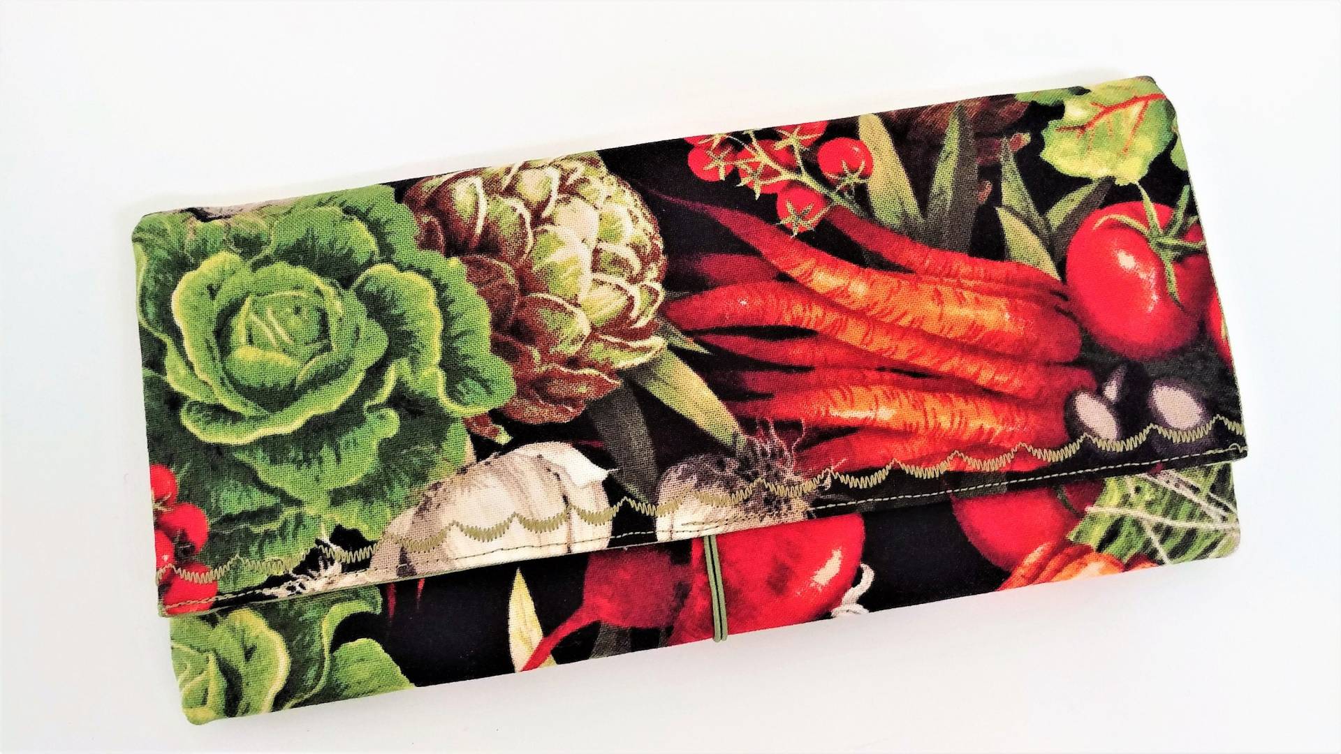 Coupon Organizer Gartengemüse/Aufbewahrungstasche Mit Trennwänden Scheckbuchhülle von MsKarenNY