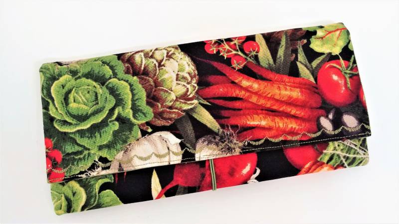 Coupon Organizer Gartengemüse/Aufbewahrungstasche Mit Trennwänden Scheckbuchhülle von MsKarenNY