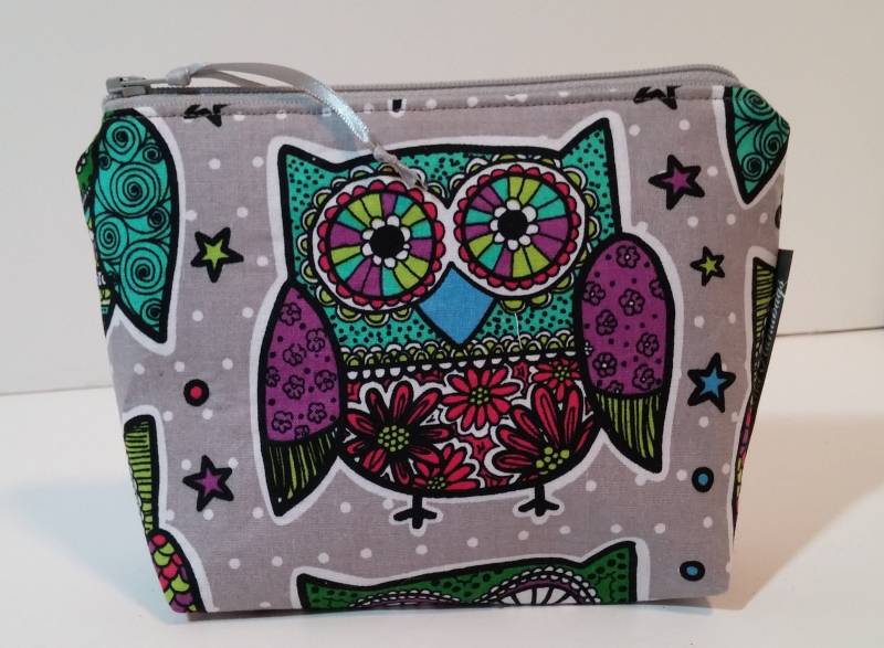 Eule Make-Up/Organizer/Aufbewahrung/Handytasche von MsKarenNY