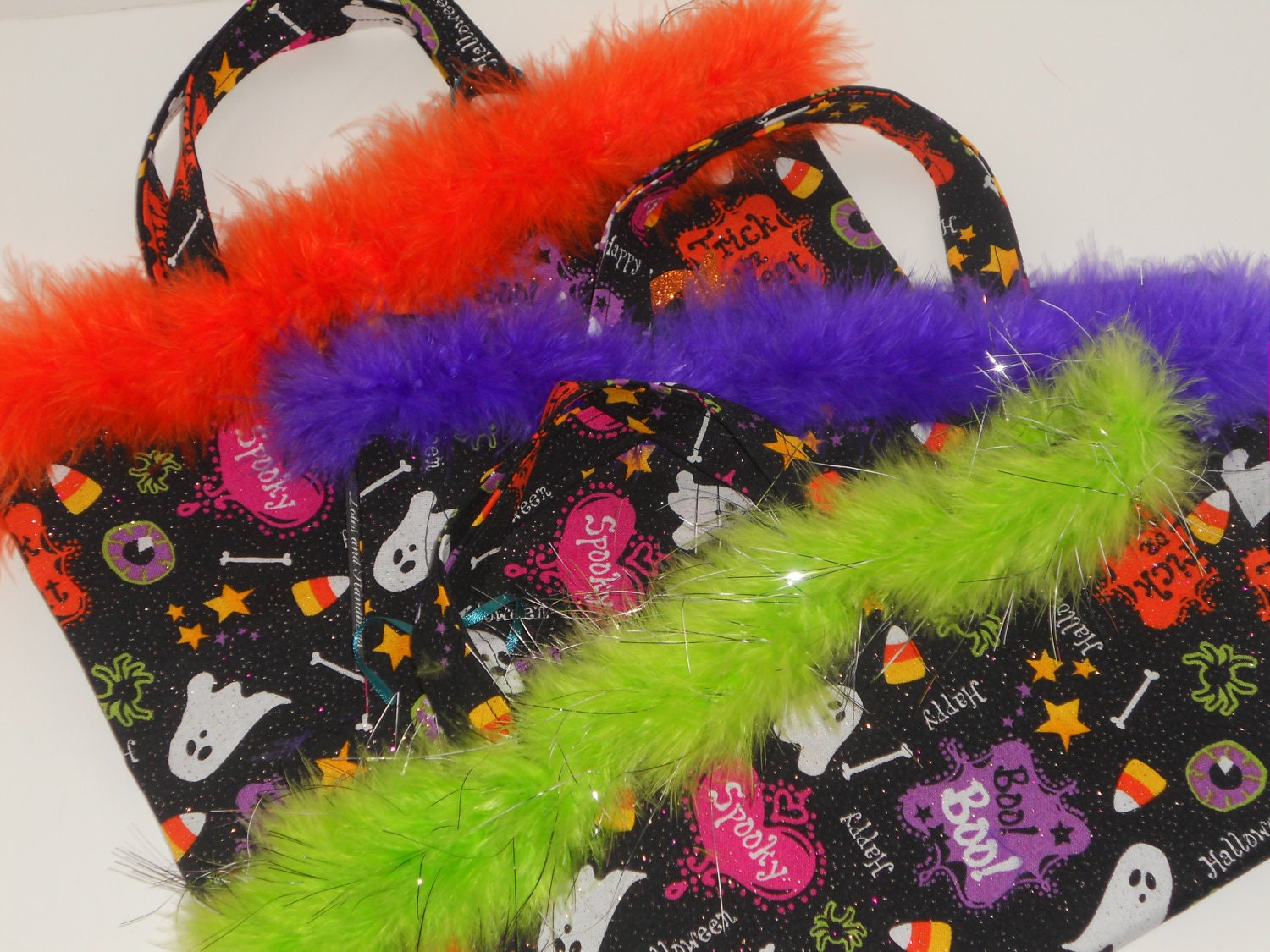 Glitzer Happy Halloween Candy Tote von MsKarenNY