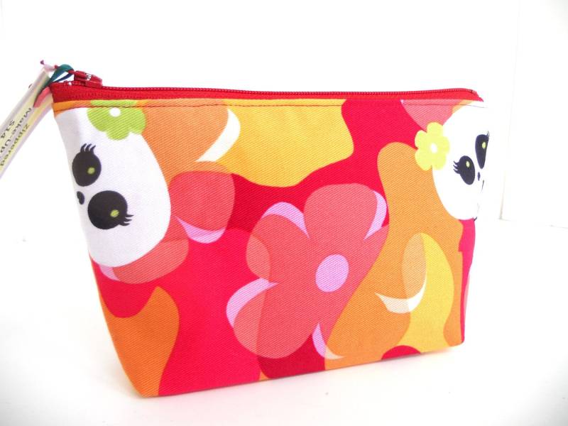 Niedliches Skully Und Blumen Make Up/Münze Aufbewahrung Handytasche Organizer Niedliches Skully Und Blumen Make Up/Münze Aufbewahrung Handytasche Organizer von MsKarenNY