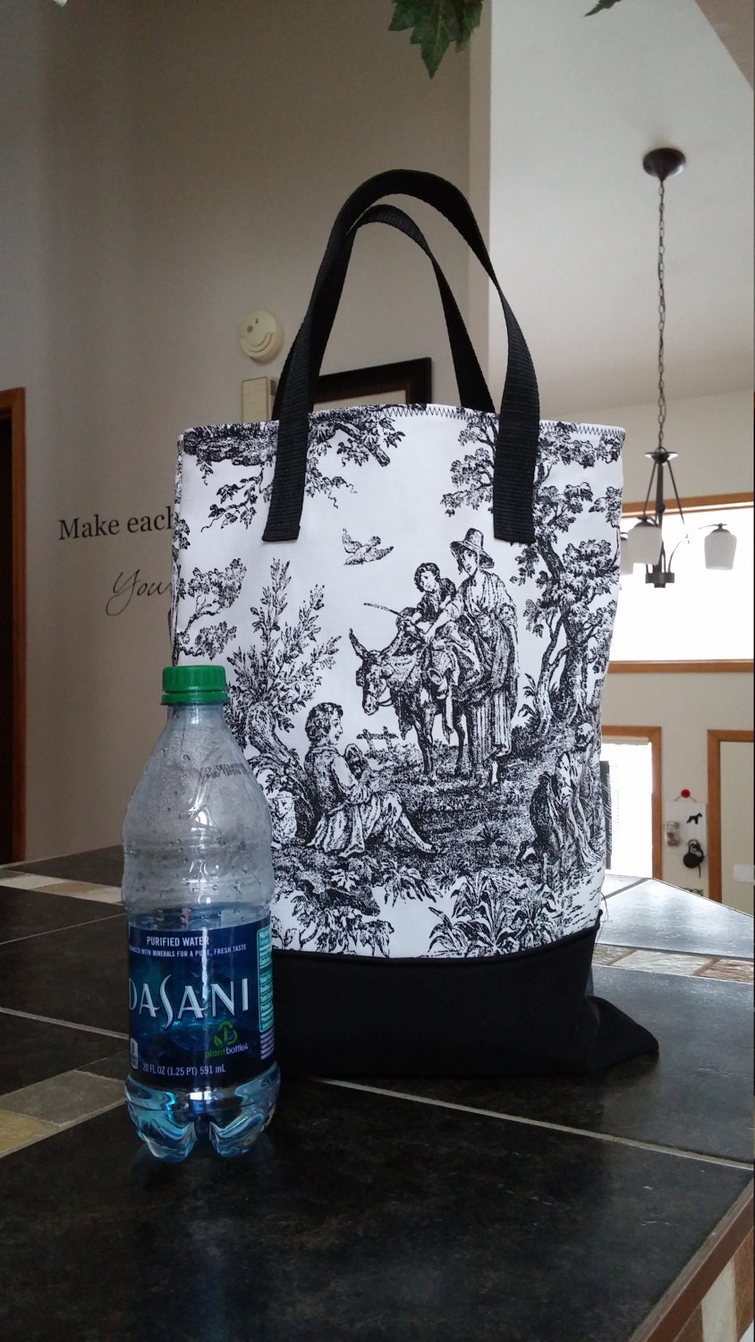 Toile Market Einkaufstasche Wiederverwendbare Einkaufstasche Aus Baumwolle von MsKarenNY