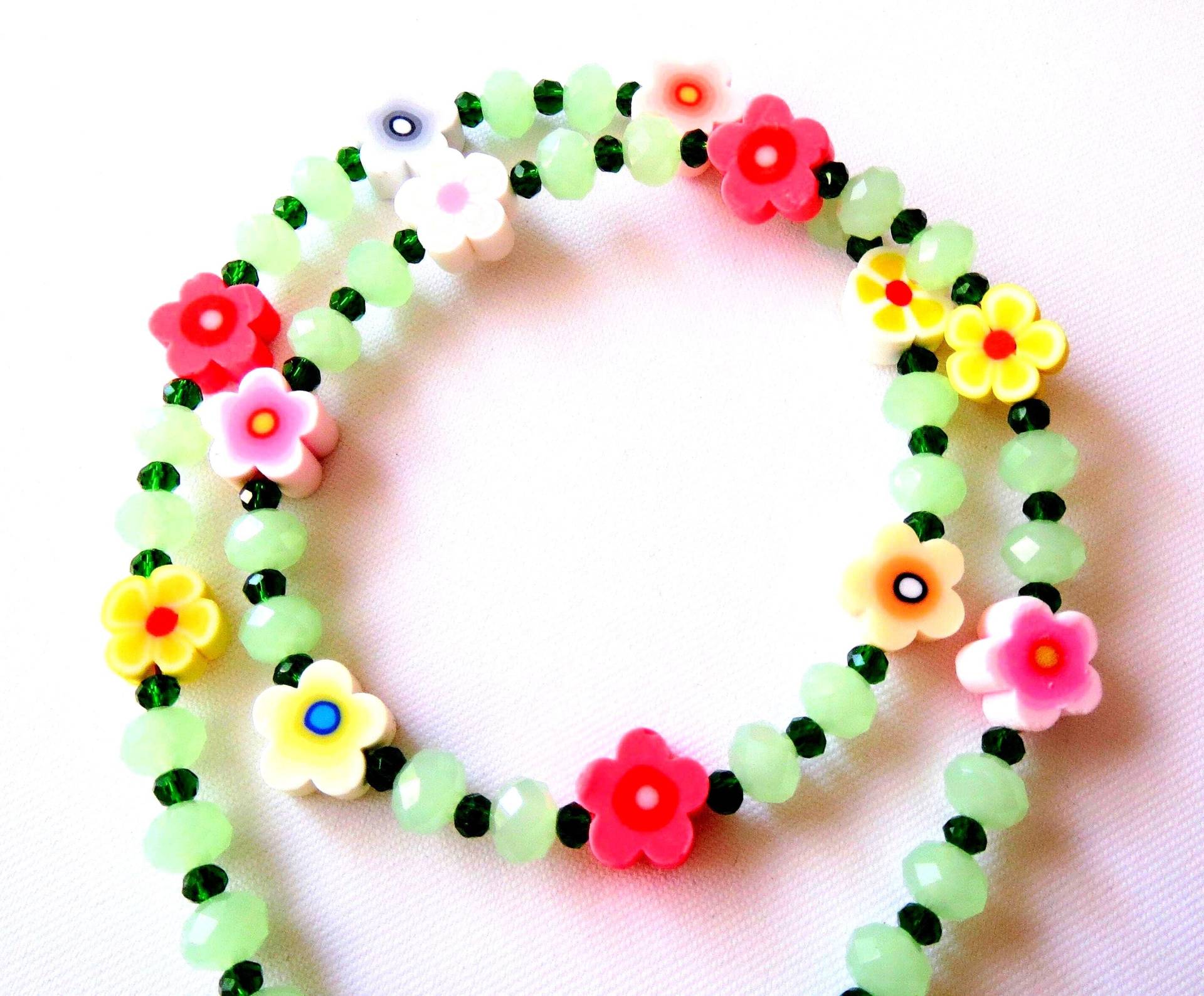 Mädchenkette "Blümchen" Kinderkette Kinderschmuck Mädchenschmuck Halskette Blumenkette Geschenkidee Geburtstag von MsSchmuck