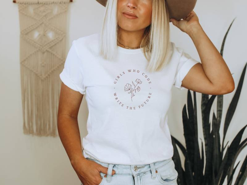 Girls Who Code Write The Future Shirt - Frauen in Tech Stem - Steminist - Frau Ingenieur Geschenk-Software-Ingenieur Geschenk-Programmierer von MsSoftwareEngineer
