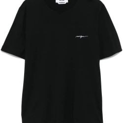 Msgm Schwarzes Baumwoll-t-shirt Für Herren von Msgm