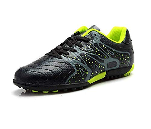 Fußballschuhe für Jungen/Kinder Fussballschuhe Sportschuhe rutschfeste atmungsaktive - Mod.01 Schwarz 38 EU von Msport