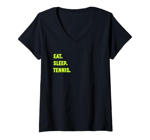 Damen Tennis T-Shirt mit V-Ausschnitt Damen Tennis T-Shirt mit V-Ausschnitt von Mten
