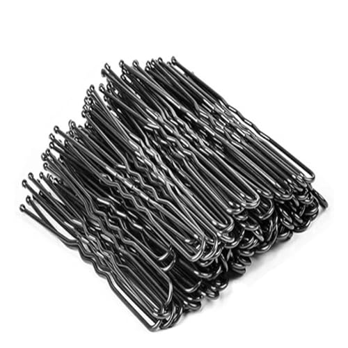 50 Stück schwarz Haarnadeln Bobby pins,U-Form Hair Styling Accessories, für Mädchen Haarnadel 50 Stück schwarz Haarnadeln Bobby pins,U-Form Hair Styling Accessories, für Mädchen Haarnadel von Mtskaeo