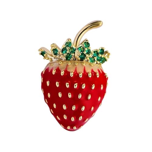 Delicate Erdbeerformular Pin Multi Gebrauchskleidungsverschluss Schmuckzubehör Für Tägliche Verschleißgeschenk Multifunktional Kleidung Fastener Pin von Mtucegi