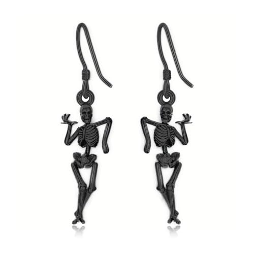 Elegante Tanzende Knochenohrringe Robuste Metal Statement Stücke Für Kostüme Partys Und Konzerte Musikfestival Schmuck Schmuck von Mtucegi