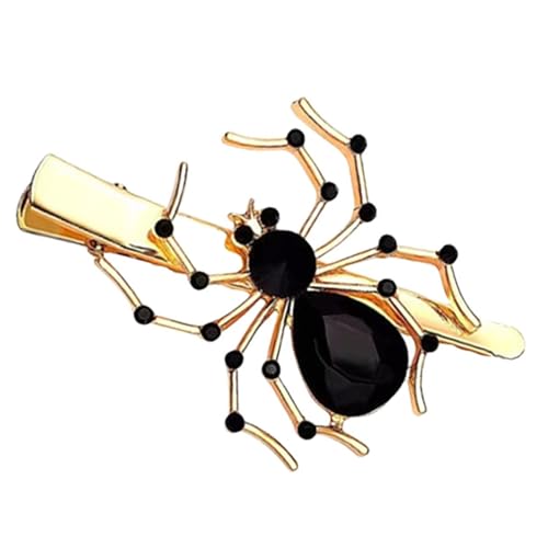 Halloween-Spinnen Haarspange Anzug Mädchen Pony Haarnadel Lustige Pferdeschwanz Haarspangen für Halloween-Partys von Mtucegi
