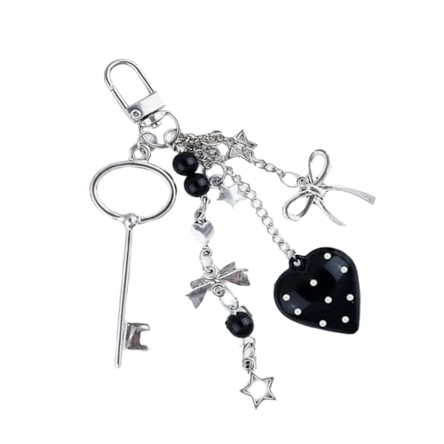 Mode Herz Und Bowknot Tasche Charme Keyring Tragbares Robustier Legierungs Schlüsselzubehör Für Damen Und Trendige Frauen Mode Herz Und Bowknot Tasche Charme Keyring Tragbares Robustier Legierungs Schlüsselzubehör Für Damen Und Trendige Frauen von Mtucegi