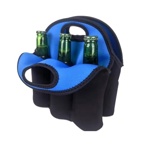 Mtucegi 6 Pack Bierkühler Tasche Neoprenflasche Dose Isoliert Getränketräger Für 12 Unzen/330 Ml Flaschen Campingflaschenhalter Isolierter Einkaufstasche von Mtucegi
