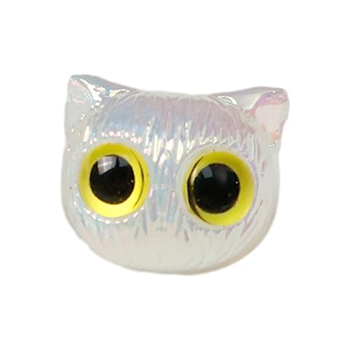 Mtucegi Cartoon Big Eyed Perlen Acryl Head Lose Spacer Handgemachtes Armband Halskette Juwely Geschenk Accessoire Big Eyed Acryl von Mtucegi