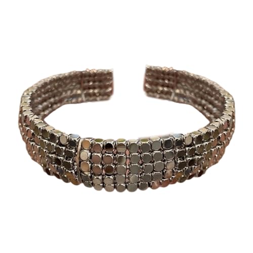 Mtucegi Frauenmanschettenarmbänder Offene Weitleitungs Armbänder Silberton Wrap Armreifen Accessoire Für Modische Überlagerung Mtucegi Frauenmanschettenarmbänder Offene Weitleitungs Armbänder Silberton Wrap Armreifen Accessoire Für Modische Überlagerung von Mtucegi