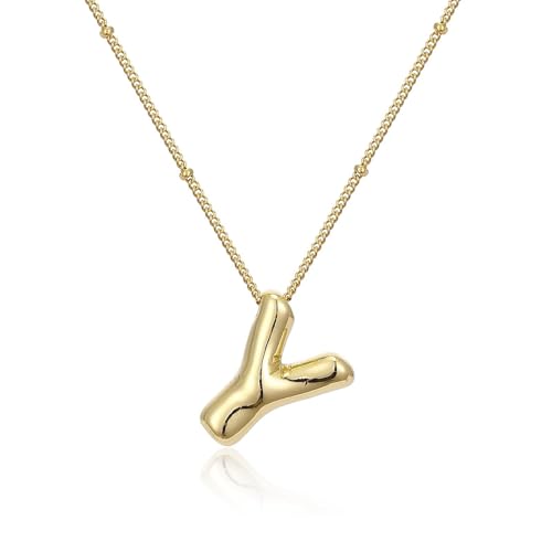 Mtucegi Legierung Buchstabe Halskette Fun Fashion Statement Halskette Legierung Texturkette Halskette Perfekt Für Partys Und Tägliche Verwendung von Mtucegi