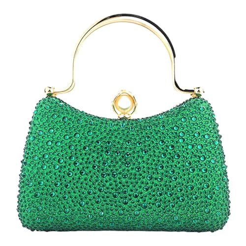 Mtucegi Raffinierte Party Handtasche Abendtasche Mit Strassdetails Geräumige Crossbody Taschen Schultertasche Für Damen Crossbody Tasche von Mtucegi