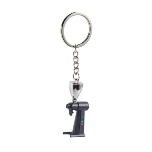 Mtucegi Stylish Coffee Themeed Keychain Miniatur Espresso Tool Keychain Authentic Coffee Accessoires Charme Für Modeliebhaber von Mtucegi