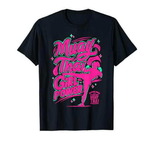 Muay Thai Girl Power, Cooles Kampfsport Mädchen T-Shirt Muay Thai Girl Power, Cooles Kampfsport Mädchen T-Shirt von Muay Thai Girls - Mädchen Thai Boxen
