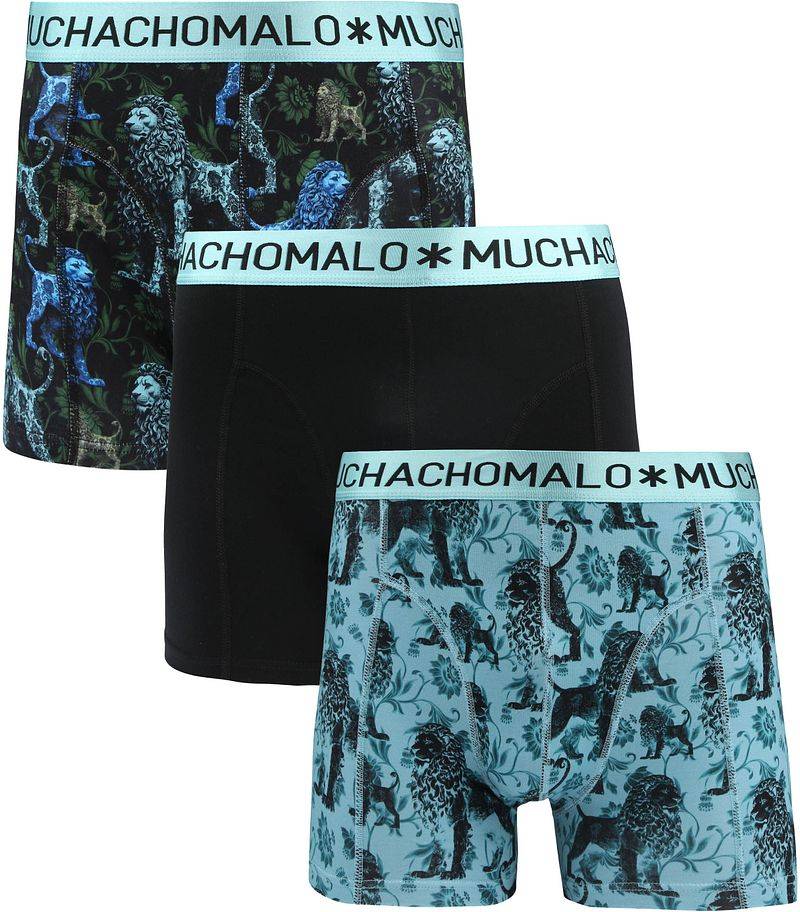 Muchachomalo Boxershorts 3er-Pack Delftlion - Größe M von Muchachomalo
