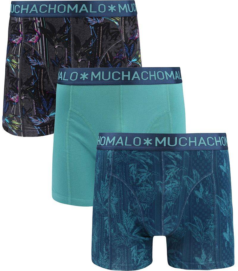 Muchachomalo Boxershorts 3er-Pack Flamingo - Größe XL von Muchachomalo
