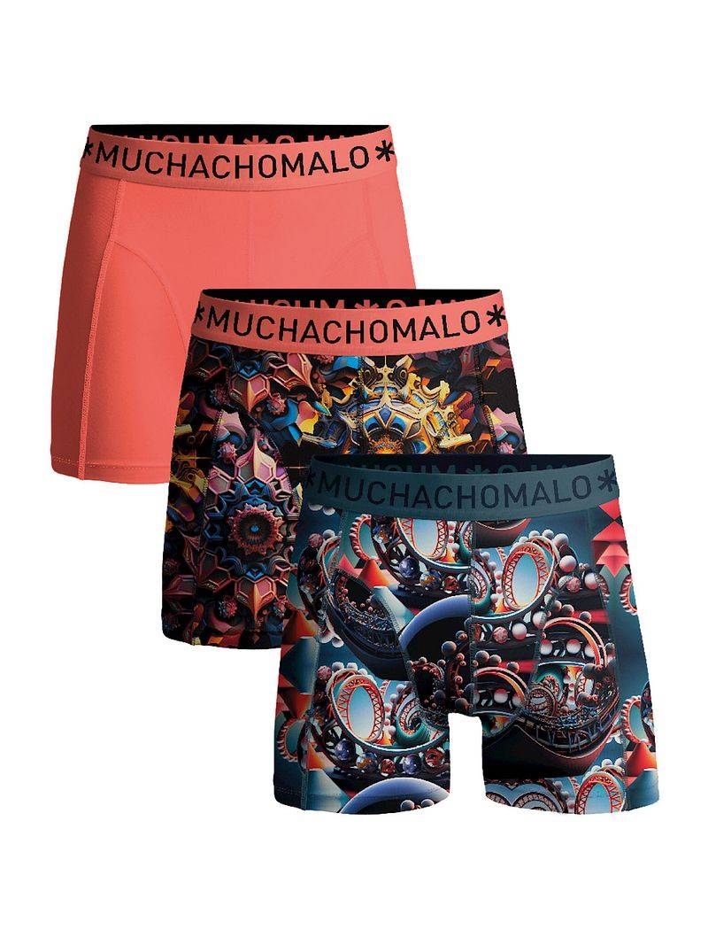 Muchachomalo Boxershorts 3er-Pack Nostalgic - Größe L von Muchachomalo