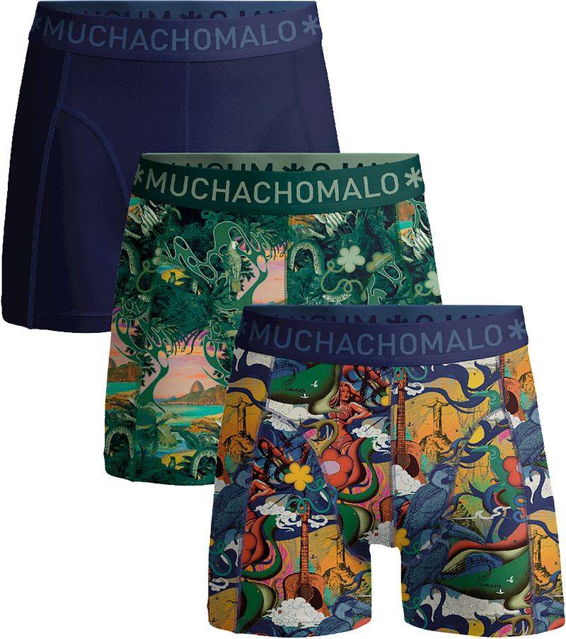 Muchachomalo Boxershorts 3er-Pack Rio - Größe XXL von Muchachomalo
