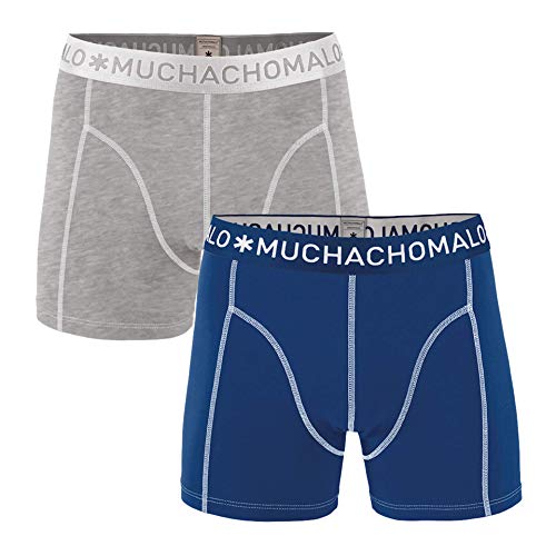 Muchachomalo - Heren - 2-pack Boxershorts - Blauw - XXL von Muchachomalo