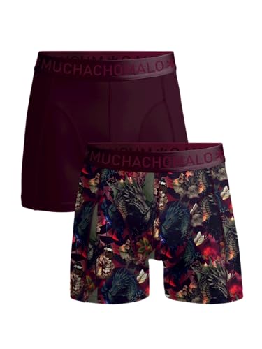 Muchachomalo Herren Boxershorts, Baumwoll Herrenunterwäsche, Multipack 2er Pack, Boxershorts mit Print, Klassische Passform, mit elastischem Bund Muchachomalo Herren Boxershorts, Baumwoll Herrenunterwäsche, Multipack 2er Pack, Boxershorts mit Print, Klassische Passform, mit elastischem Bund von Muchachomalo