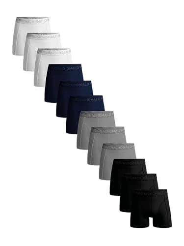 Muchachomalo Herren Boxershorts, Einfarbige Baumwoll Herrenunterwäsche, Multipack 12er Pack, Boxershorts Solid mit klassischer Passform, mit elastischem Bund Muchachomalo Herren Boxershorts, Einfarbige Baumwoll Herrenunterwäsche, Multipack 12er Pack, Boxershorts Solid mit klassischer Passform, mit elastischem Bund von Muchachomalo