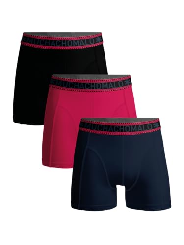 Muchachomalo Herren Boxershorts, Einfarbige Baumwoll Herrenunterwäsche, Multipack 3er Pack, Boxershorts Solid mit klassischer Passform, mit elastischem Bund Muchachomalo Herren Boxershorts, Einfarbige Baumwoll Herrenunterwäsche, Multipack 3er Pack, Boxershorts Solid mit klassischer Passform, mit elastischem Bund von Muchachomalo