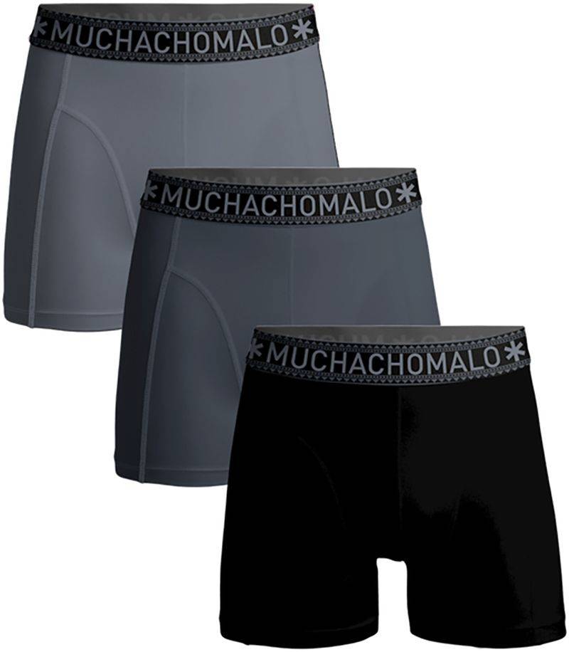 Muchachomalo Shorts 3er-Pack Solid1010-513 - Größe XXL von Muchachomalo