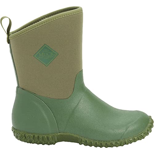 MUCK Damen Gummistiefel Garten Schneestiefel, Grün mit Blumenmuster, 42 EU von Muck Boots