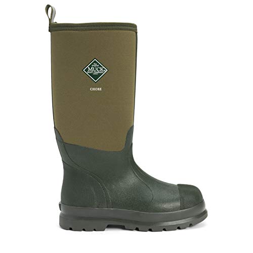 Muck Boots Chore High, Unisex Erwachsene Arbeits-Gummistiefel, Grün (Moss 333), 38 EU (5 UK) von Muck Boots