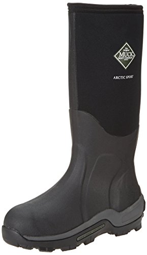 Muck Boots Arctic Sport, Unisex-Erwachsene Outdoor Fitnessschuhe, Schwarz (black), 38 EU von Muck Boots