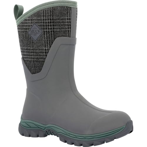 Muck Boots Arctic Sport Ii Mid Damen Warm Gefüttert Wasserdicht Stiefel, grau, 37 EU von Muck Boots