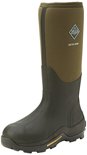 Muck Boots Arctic Sport Tall, Unisex Erwachsene Arbeits-Gummistiefel, Grün (Moss 333A), 49 EU (14 UK) von Muck Boots