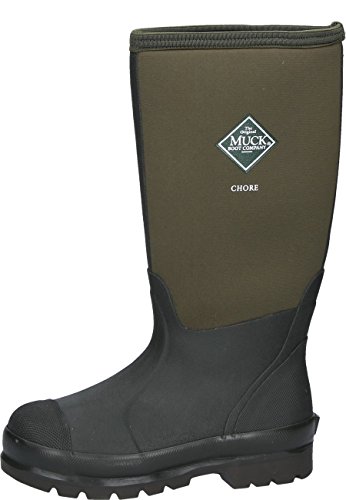 Muck Boots Chore High, Unisex Erwachsene Arbeits-Gummistiefel, Grün (Moss 333), 37 EU (4 UK) von Muck Boots