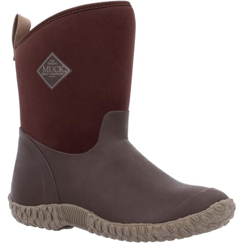 Muck Boots Damen Muckster II Mid, Braunes cremefarbenes Kunstfell Muck Boots Damen Muckster II Mid, Braunes cremefarbenes Kunstfell von Muck Boots