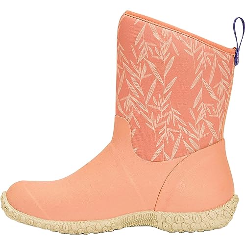 Muck Boots Damen Muckster II Mid Gummistiefel, Gedämpfter Ton Weizenaufdruck, 38 EU von Muck Boots