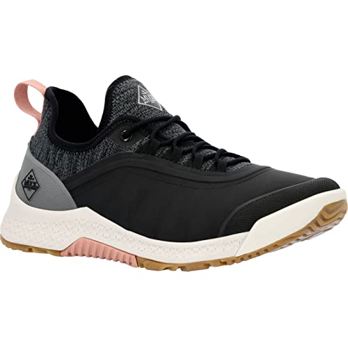 Muck Boots Damen Women's Outscape Lace Up Regenschuh, Schwarzer, gedämpfter Ton, 38.5 EU von Muck Boots