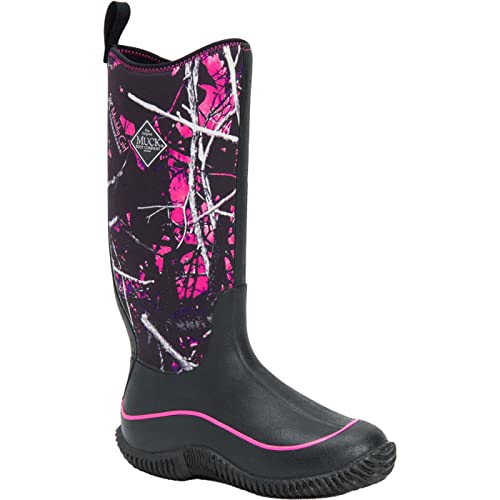 Muck Boots Damen Womens Hale Prints Gummistiefel, Schwarz (Black/Muddy Girl Camo), 38 EU von Muck Boots