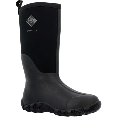 Muck Boots Edgewater Ii, Herren Arbeits-Gummistiefel, Black (Black 000), 38 EU von Muck Boots