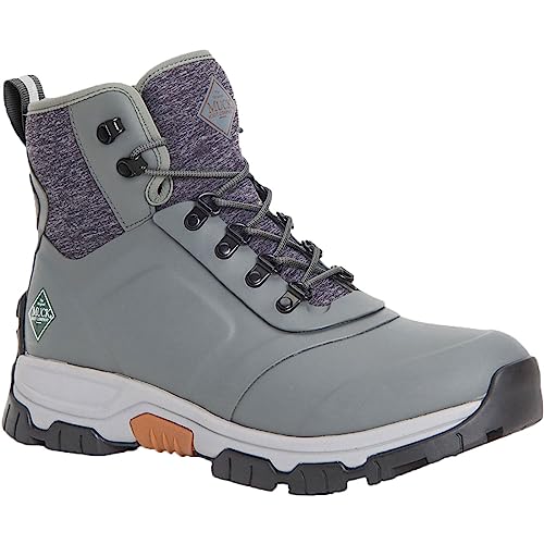 Muck Boots Herren Apex Lace Up Gummistiefel, grau, 39.5 EU von Muck Boots