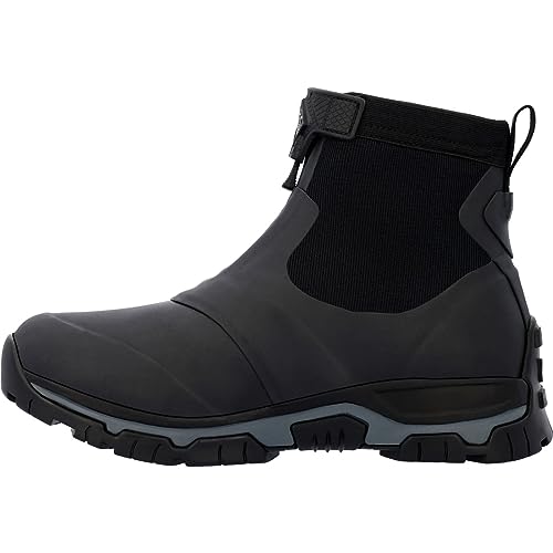 Muck Boots Herren Apex Mid Zip Gummistiefel, Black/Dark Shadow, 41 2/3 EU von Muck Boots