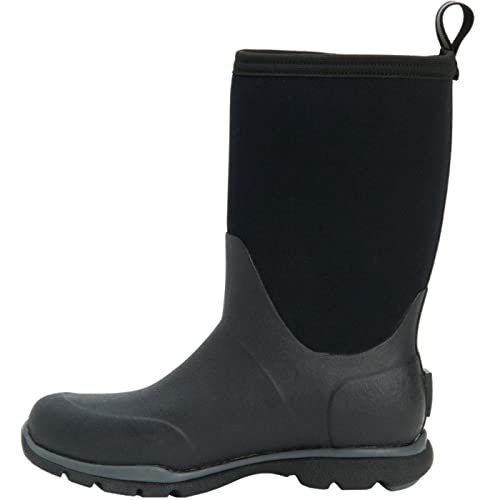 Muck Boots Herren Arctic Excursion Mid Gummistiefel, Schwarz (Black/Castlerock), 43 EU von Muck Boots